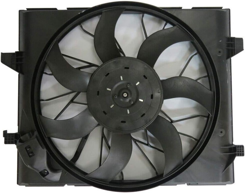 For Jeep Grand Cherokee Radiator and A/C Condenser Fan Assembly 2011 2012 2013 3.6L For CH3115175 | 55038994AI