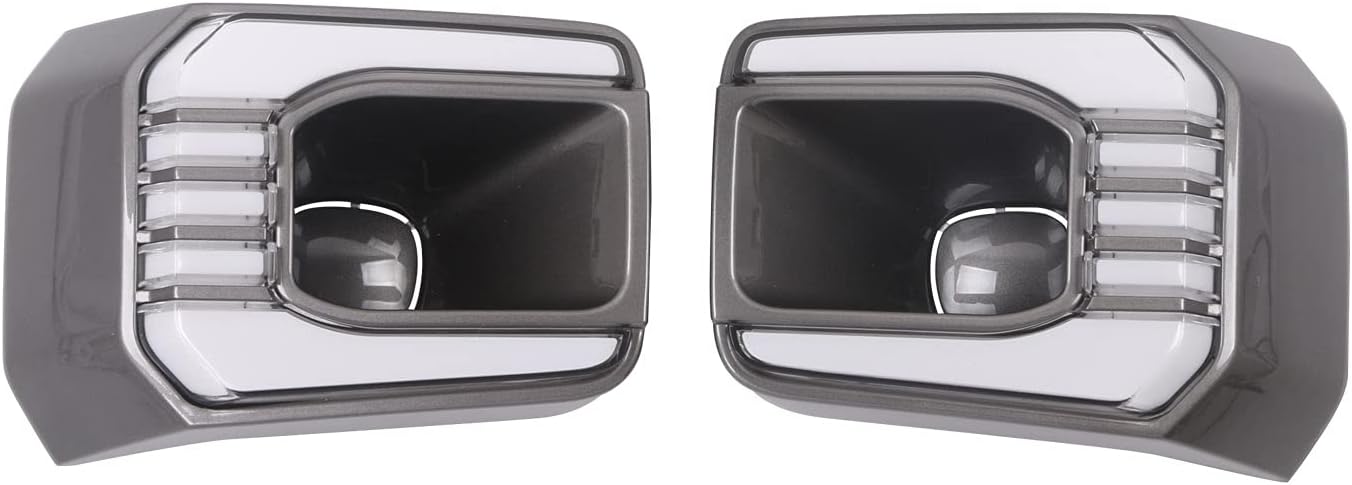 Wzxdauto LED Daytime Running Light for Toyota Hilux Revo Rocco 2020 2021 B Type 6000K Front Bumper Scanning DRL & Streamer White Yellow Turn Signals