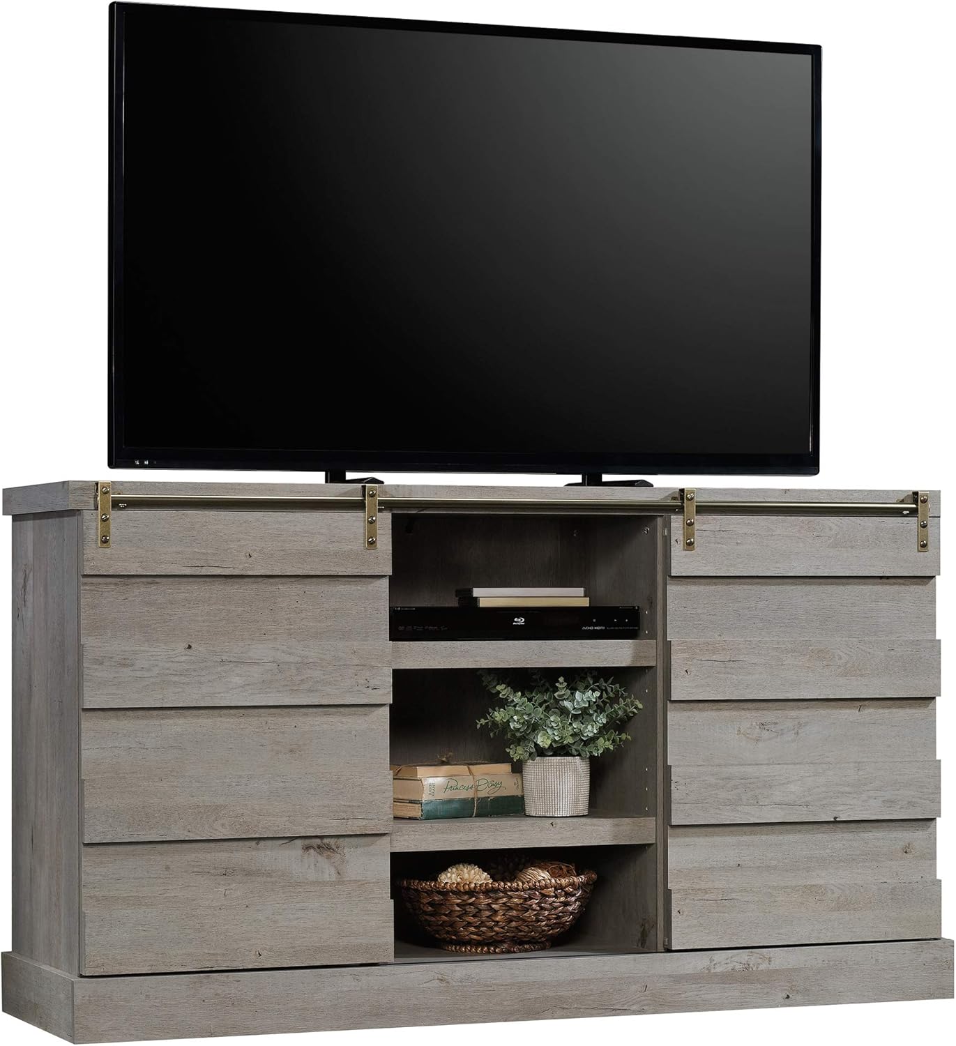 Sauder Cannery Bridge Credenza, for TVs up to 60