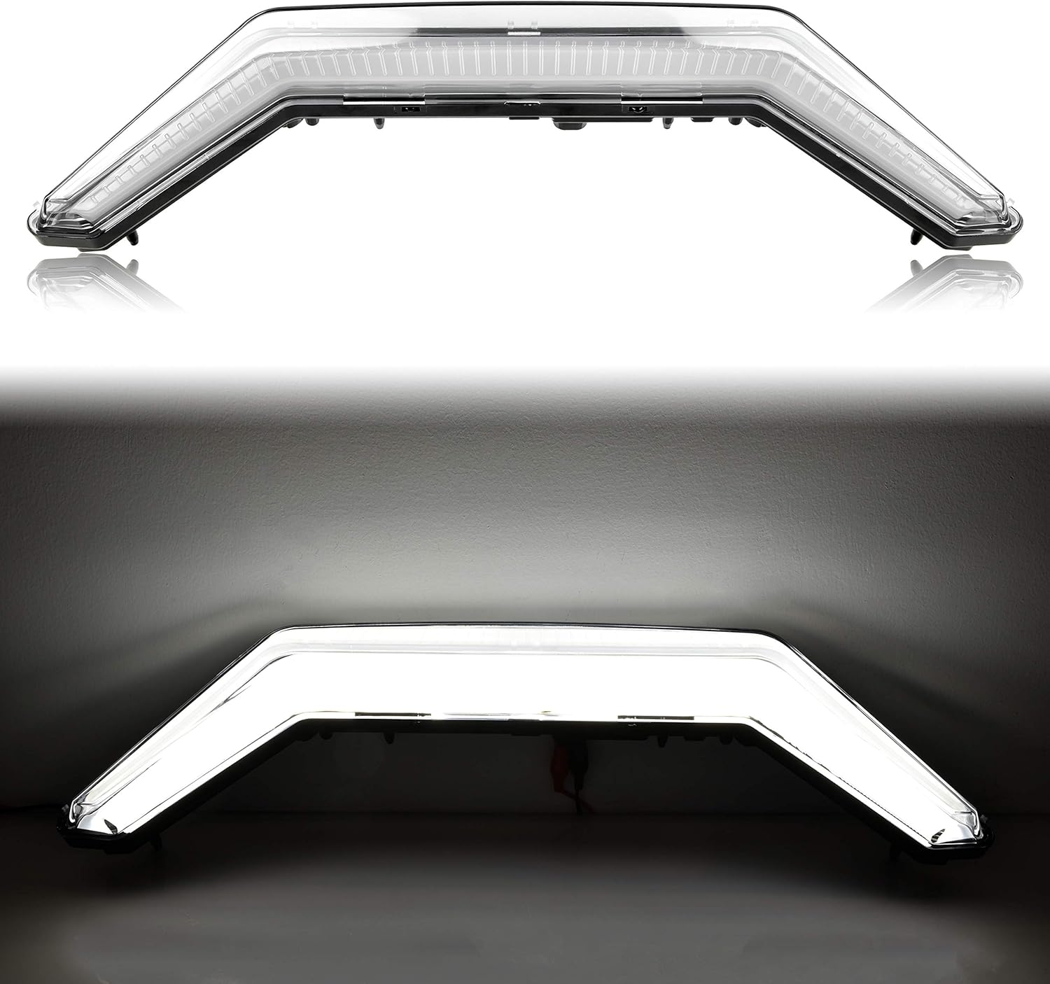 UTV Front Accent Light, SAUTVS LED Center Grill Light Front Signature Light for Polaris RZR PRO R/XP Ultimate/Sport/Premium/LE / 4 2020-2022 Accessories (1PCS, 2884346) Pack of 2