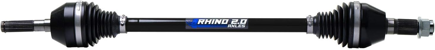 SuperATV Heavy Duty Rhino 2.0 Axle for Can-Am Maverick Standard/DPS/XMR/MAX (2016+) - Stock Length - 2X Stronger Than Stock! - FRONT RIGHT