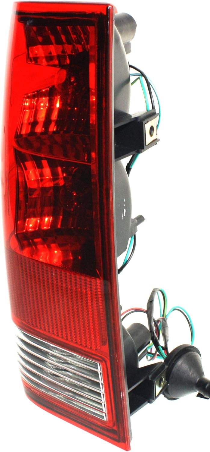 Evan-Fischer Tail Light Assembly Compatible with 2004-2015 Nissan Titan Driver Side Pack of 2
