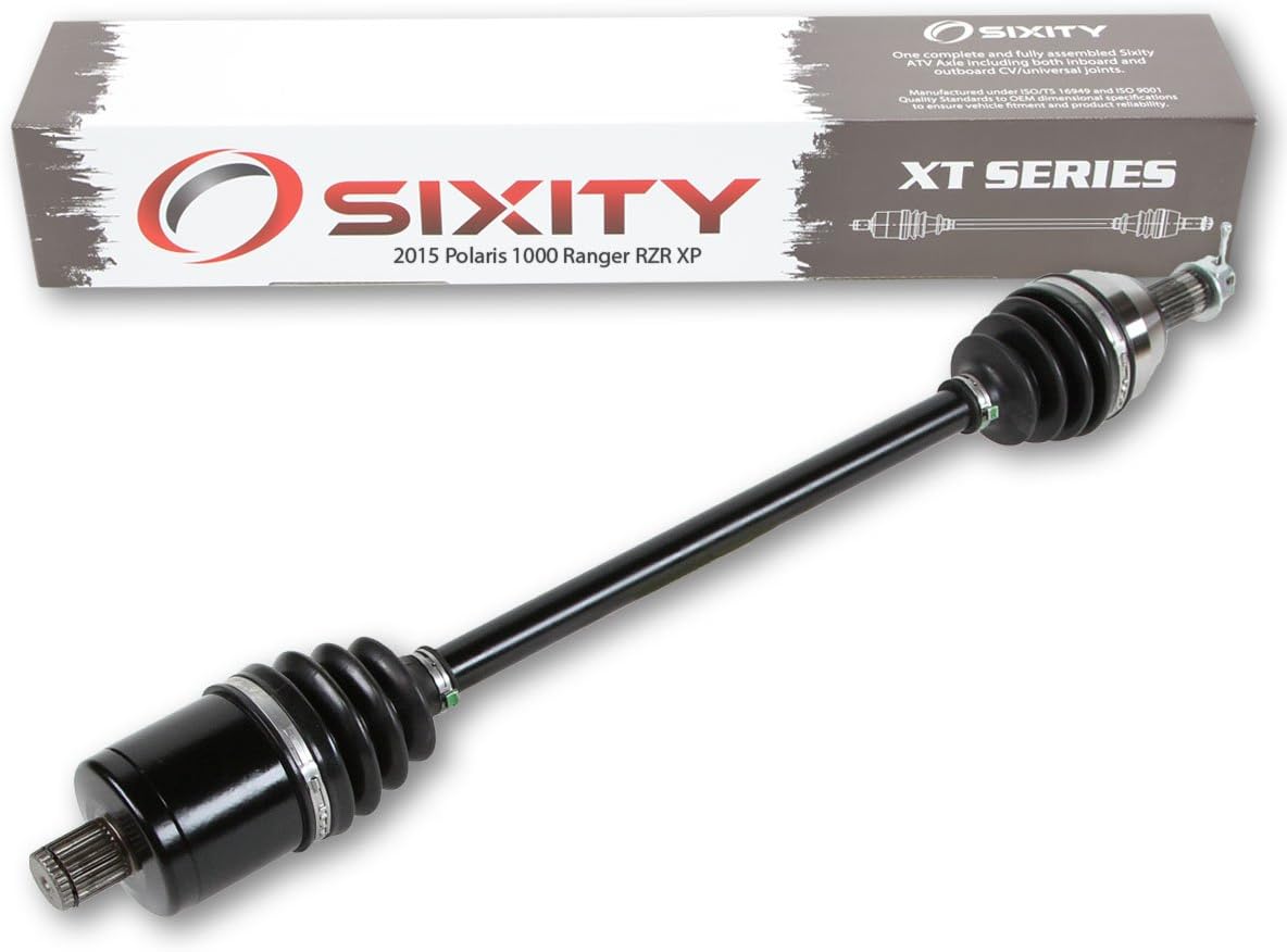 Sixity 2015 for Polaris 1000 Ranger RZR XP 4X4 Rear Left Axles XT Back Driver Z15VFE99AT AV XP 4 Complete Side Pack of 2