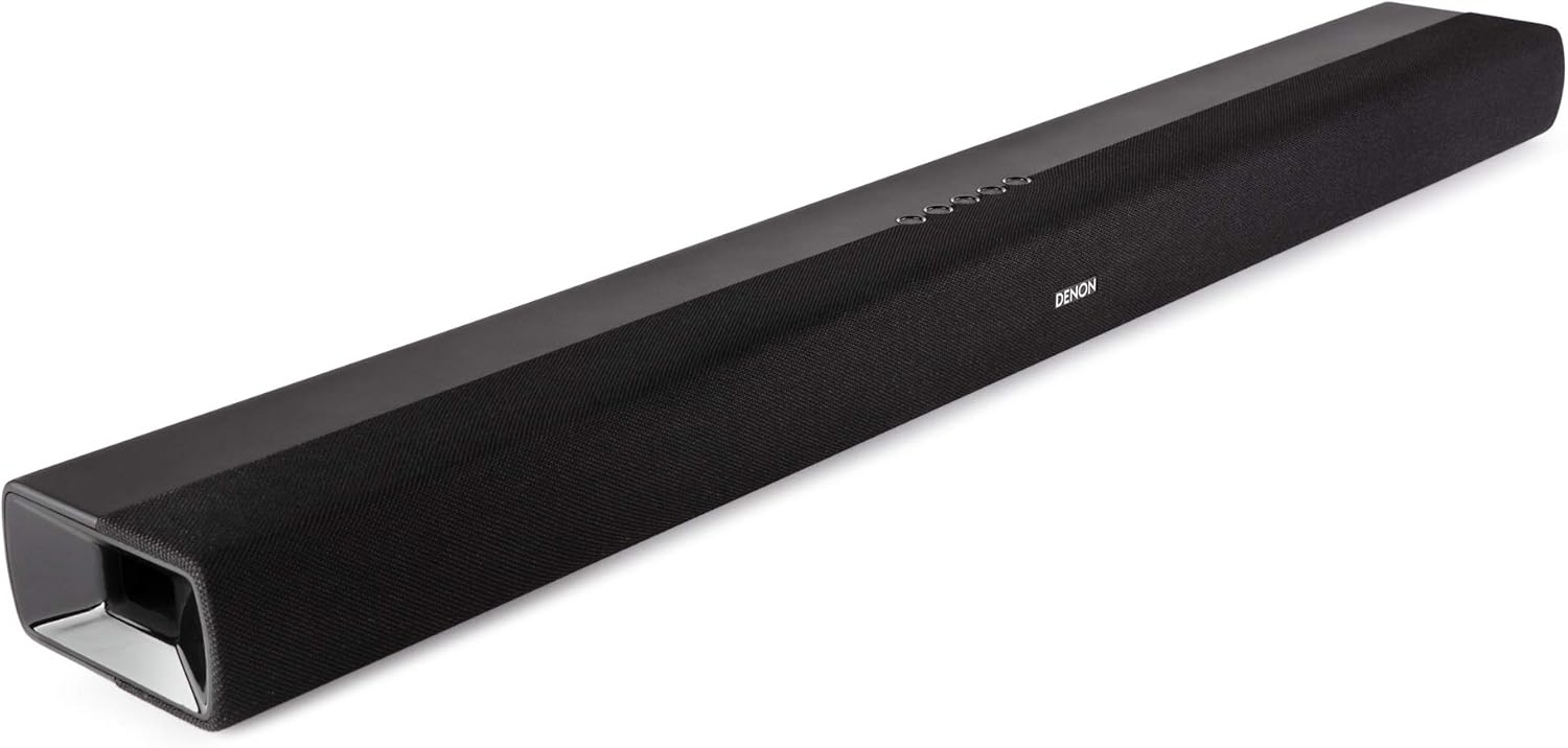 Denon DHT-S216 Home Theater Soundbar | Virtual Surround Sound | HDMI ARC | HD, 4K & Bluetooth Compatible | Low-Profile Design | Crystal Clear Dialogue