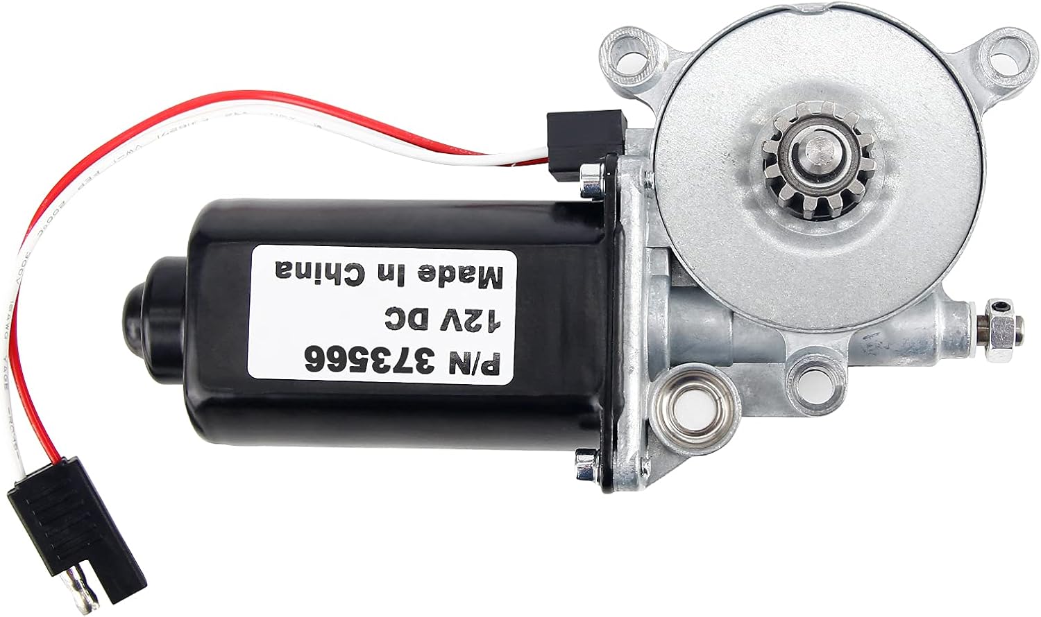 GOLDPAR 373566 RV Power Awning Replacement Universal Motor 75-RPM 12-Volt DC Power Awnings Compatible with Solera Power Awnings Pack of 2