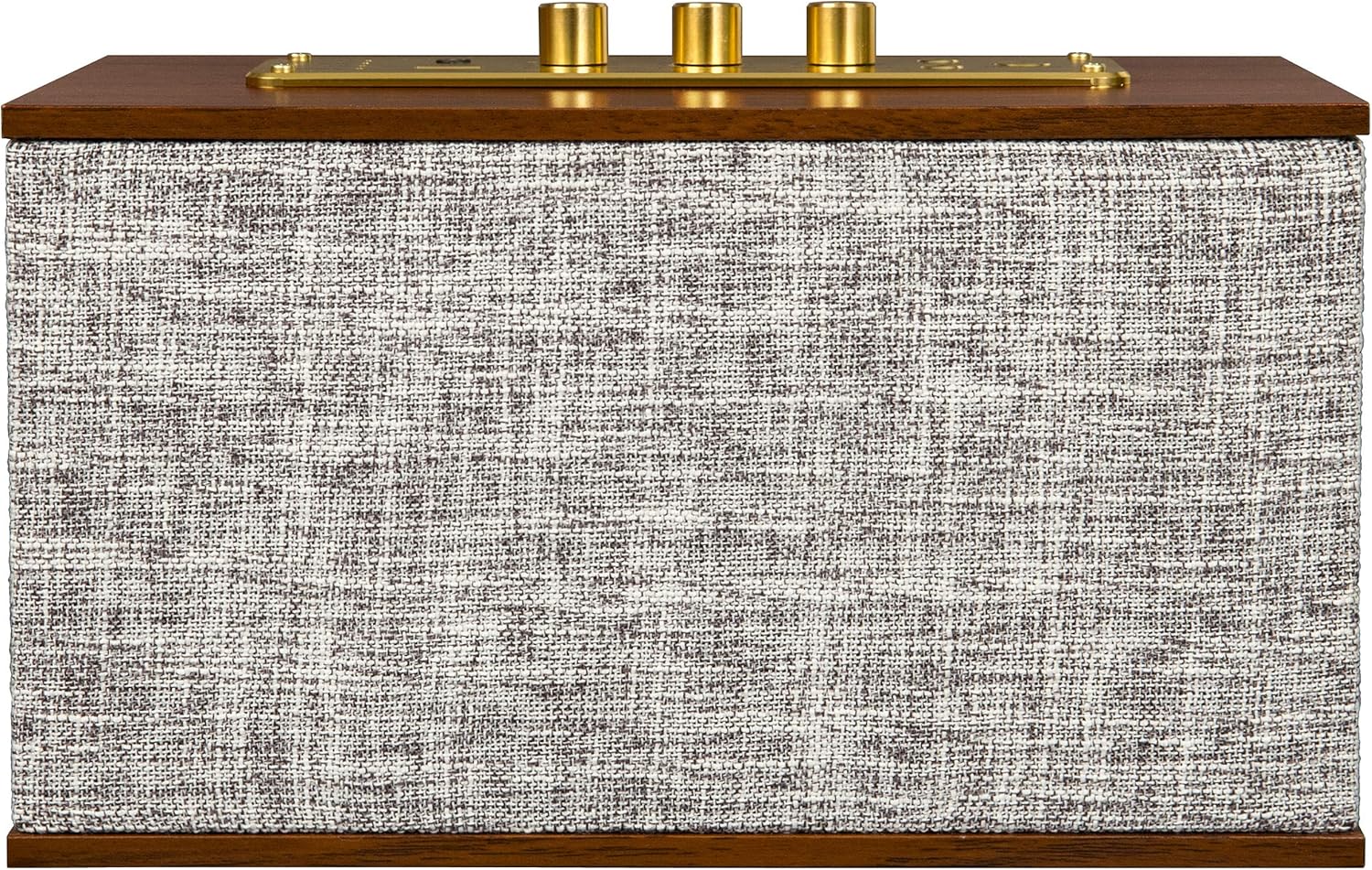 Crosley CR3110A-GY Octave Mid-Century Bluetooth Speaker with USB Phone Charger, Grey