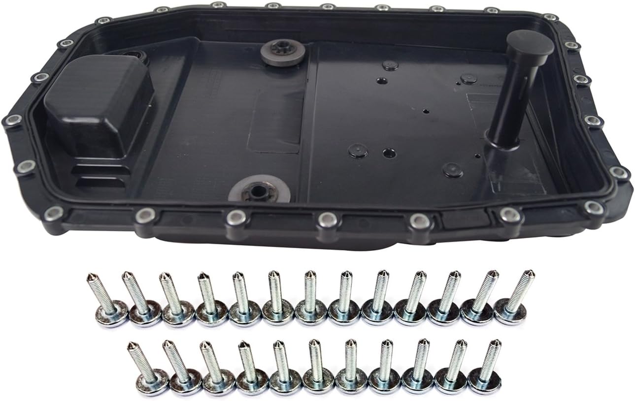Bapmic 24152333907 6HP19 Transmission Oil Pan with Gasket Screw Repair Kit for BMW Pack of 2