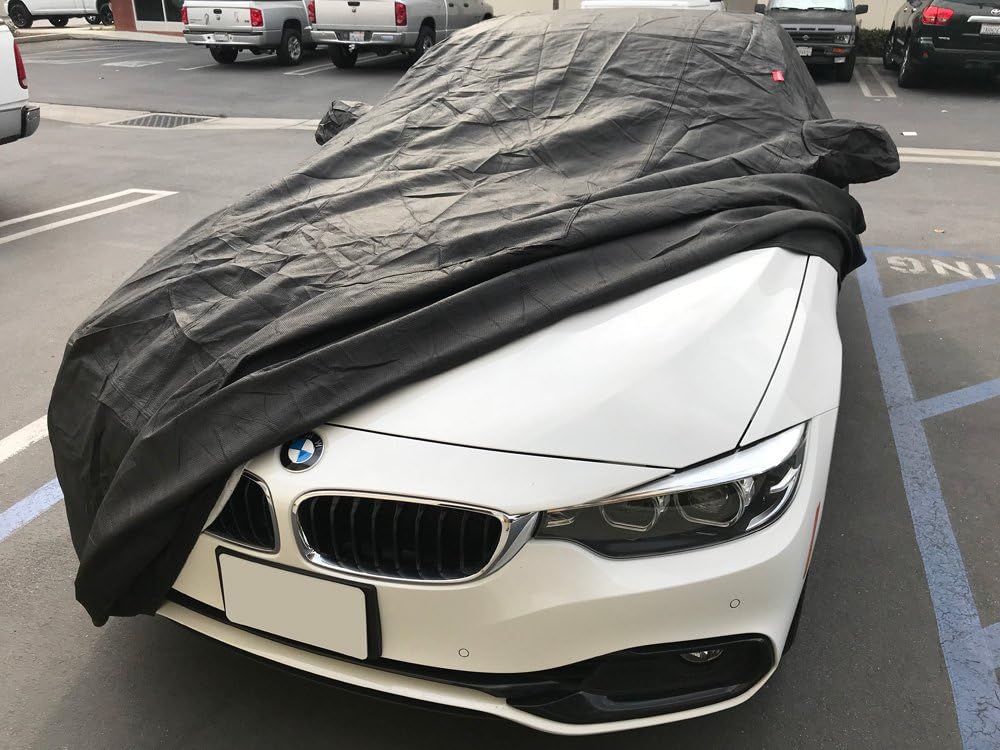 CarsCover Custom Fit 2007-2019 BMW M3 320i 328i 328d 330i 330e 335i 340i Car Cover Heavy Duty All Weatherproof Ultrashield Black 320 328 330 335 340