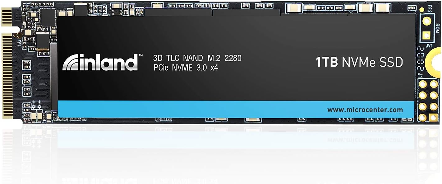 Inland Professional 3 Pack 256GB NVMe SSD M.2 2280 PCIe Gen 3.0x4 3D NAND Internal Solid State Drive, PCIe Express 3.1 and NVMe 1.3 Compatible (256GB x 3)