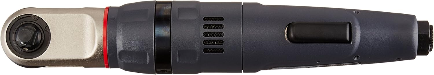 Ingersoll Rand 1207MAX-D3 3/8” Drive Air Ratchet Wrench, Power Tool w/Up to 65 ft lbs / 88 Nm Torque Output, Max Control, Variable Speed Regulator, Adjustable Exhaust, Feather Touch Trigger, Gray