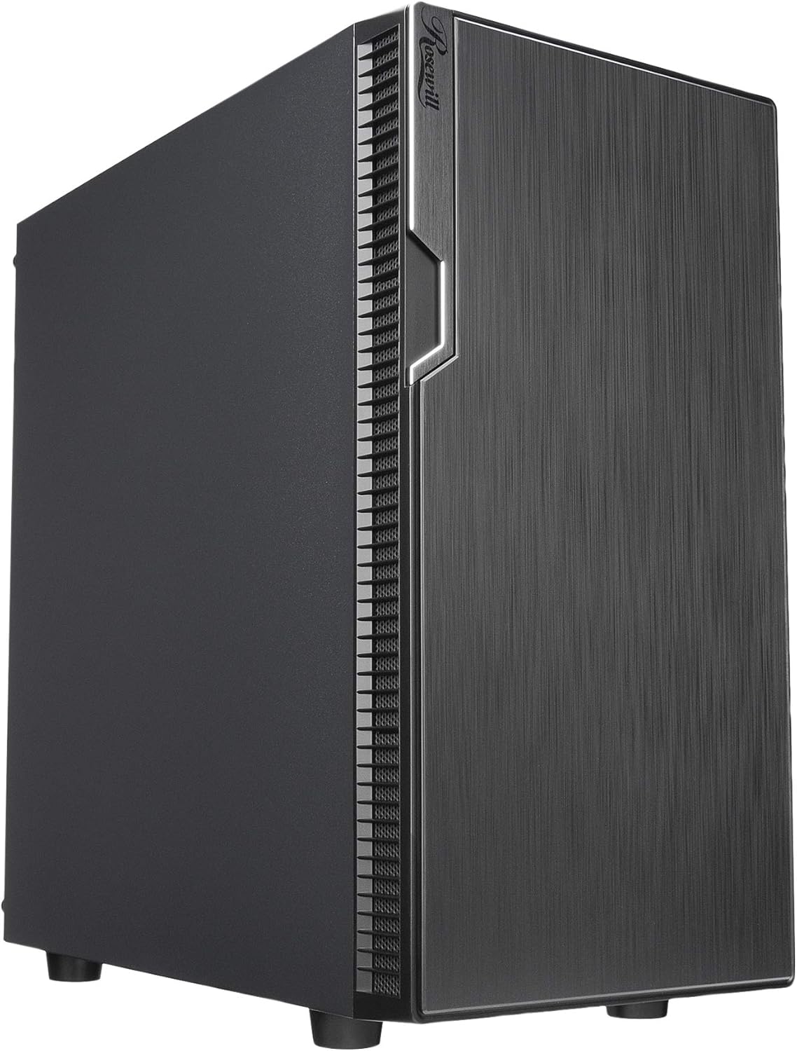 Rosewill FBM-X2 Micro ATX Mini Tower Gaming PC Computer Case with 1 Pre-Installed Fan Pack of 2