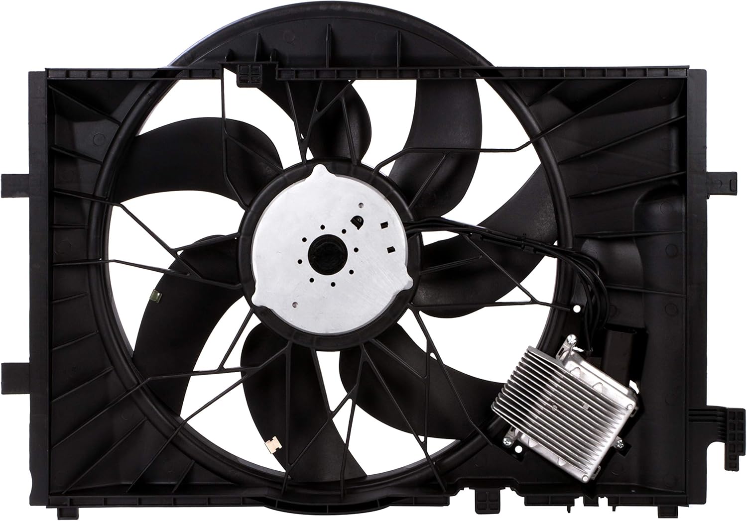 BOXI 600W Engine Cooling Fan Assembly for Mercedes Benz W203 W209 C230 C240 CLK320 2035000293