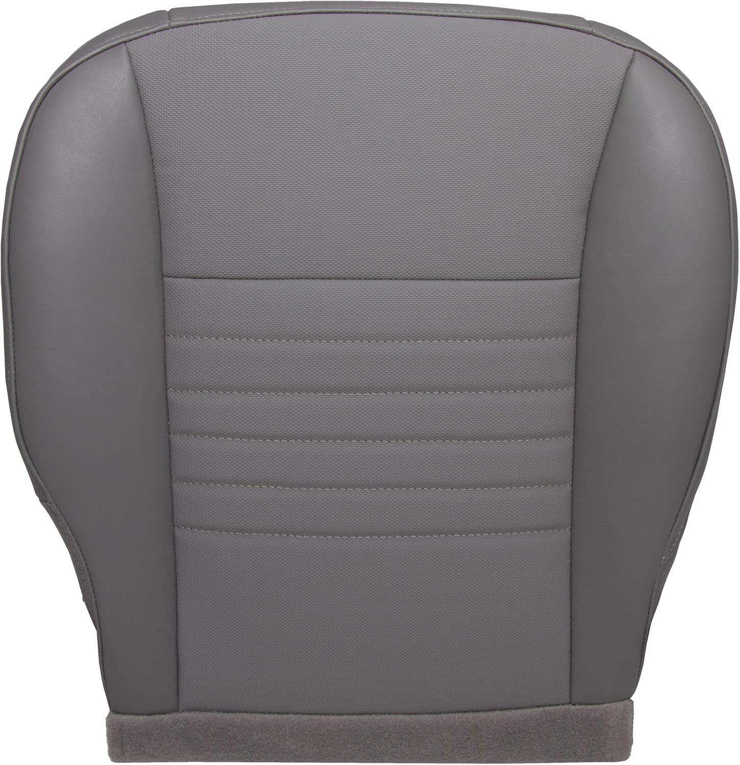 The Seat Shop Passenger Bottom Replacement Vinyl Seat Cover - Khaki (Tan) (Compatible with 2006-2008 Dodge Ram ST 1500, and 2006-2009 ST 2500 and 3500)