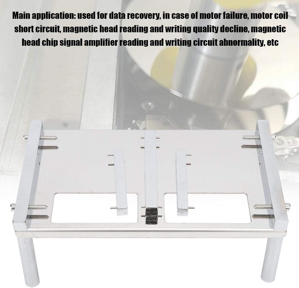 Wendry HDD Tools, Hard Disk Fixed Workbench and Magnetic Extraction Tool for HDD Data Recovery Tool, 3.5Inch and 2.5Inch Discs HDD Repair Tool