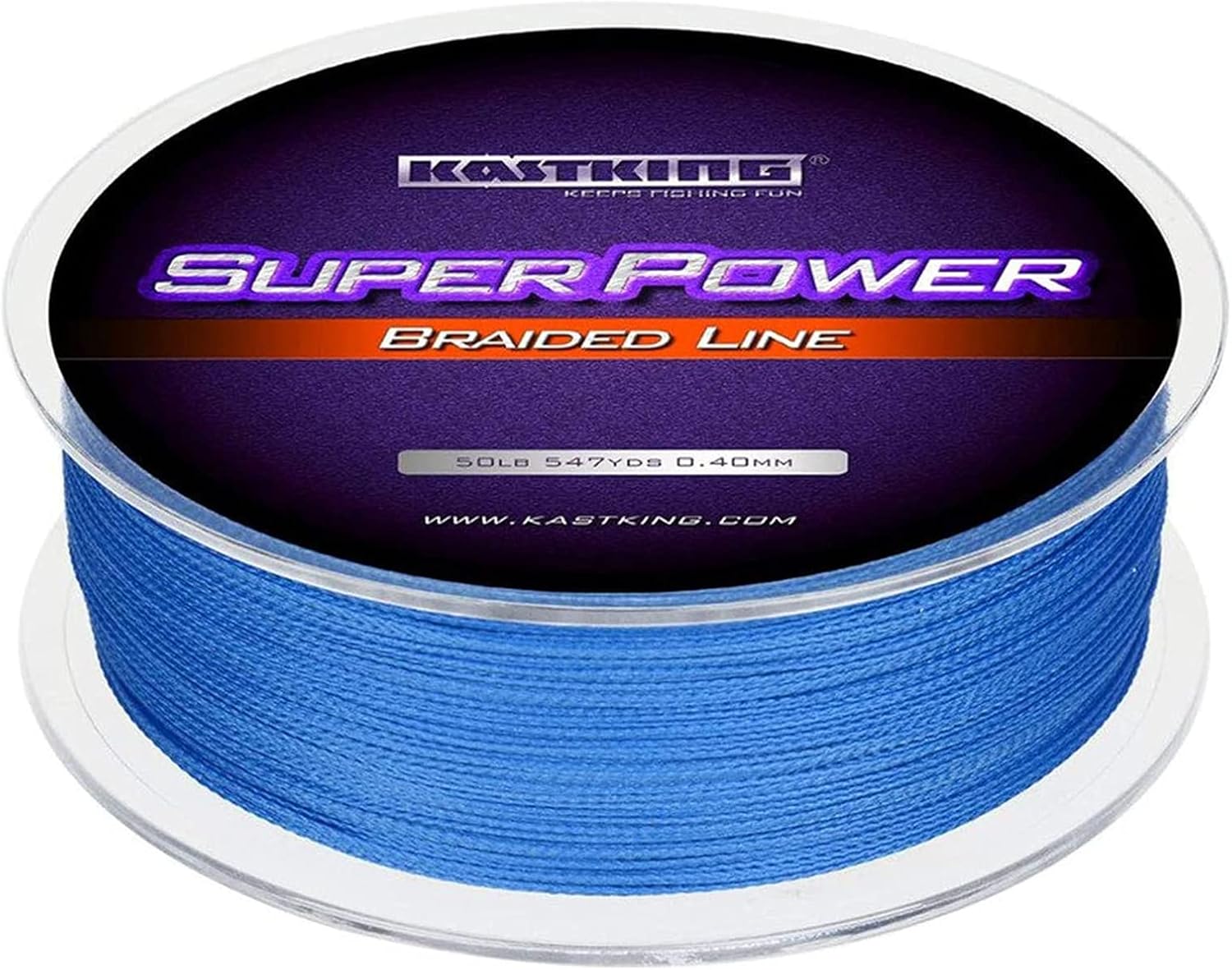 KastKing SuperPower Braided Fishing Line - Abrasion Resistant Braided Lines – Incredible Superline – Zero Stretch – Smaller Diameter – A Must-Have! Pack of 2
