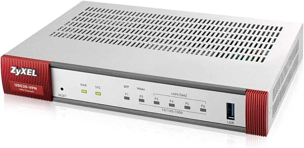 Zyxel USG Flex 200 (USG60 v2), UTM Firewall Hardware Only, Recommended up to 75 Users [USGFLEX200]