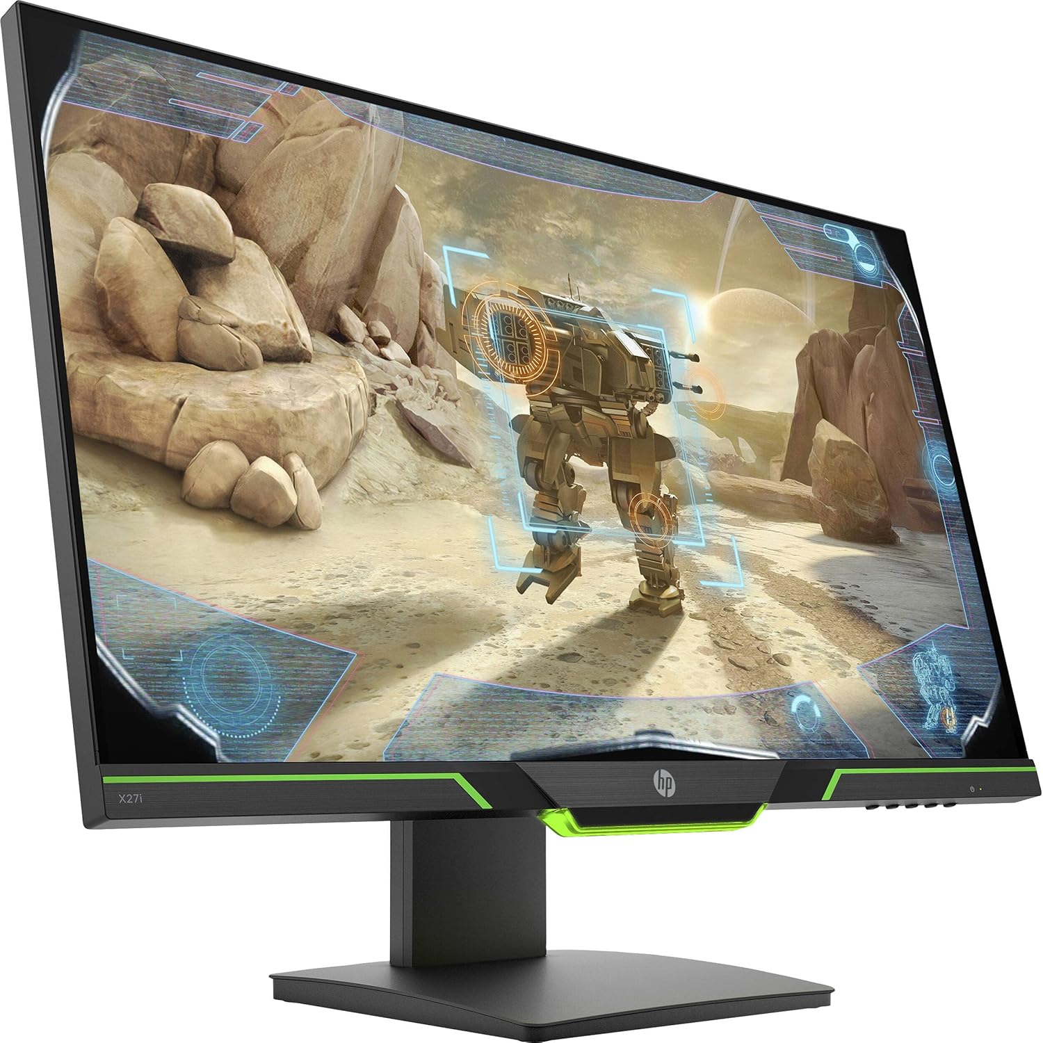HP 27 2K Gaming Monitor 27” 2K QHD (2560 x 1440) IPS Panel 144Hz Refresh Rate 4ms Response time 350 nits Brightness AMD FreeSync Technology 178° Viewing Angles DisplayPort + Cleaning Cloths