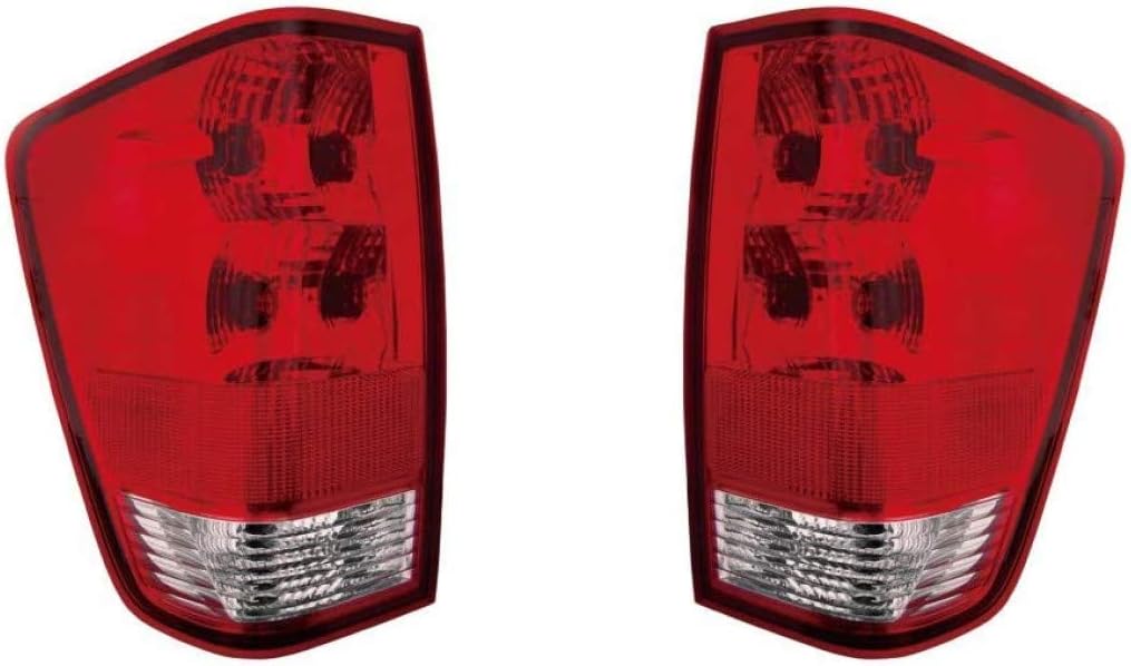 For Nissan Titan Taillight 2004-2015 Driver and Passenger Side CAPA NI2800166C