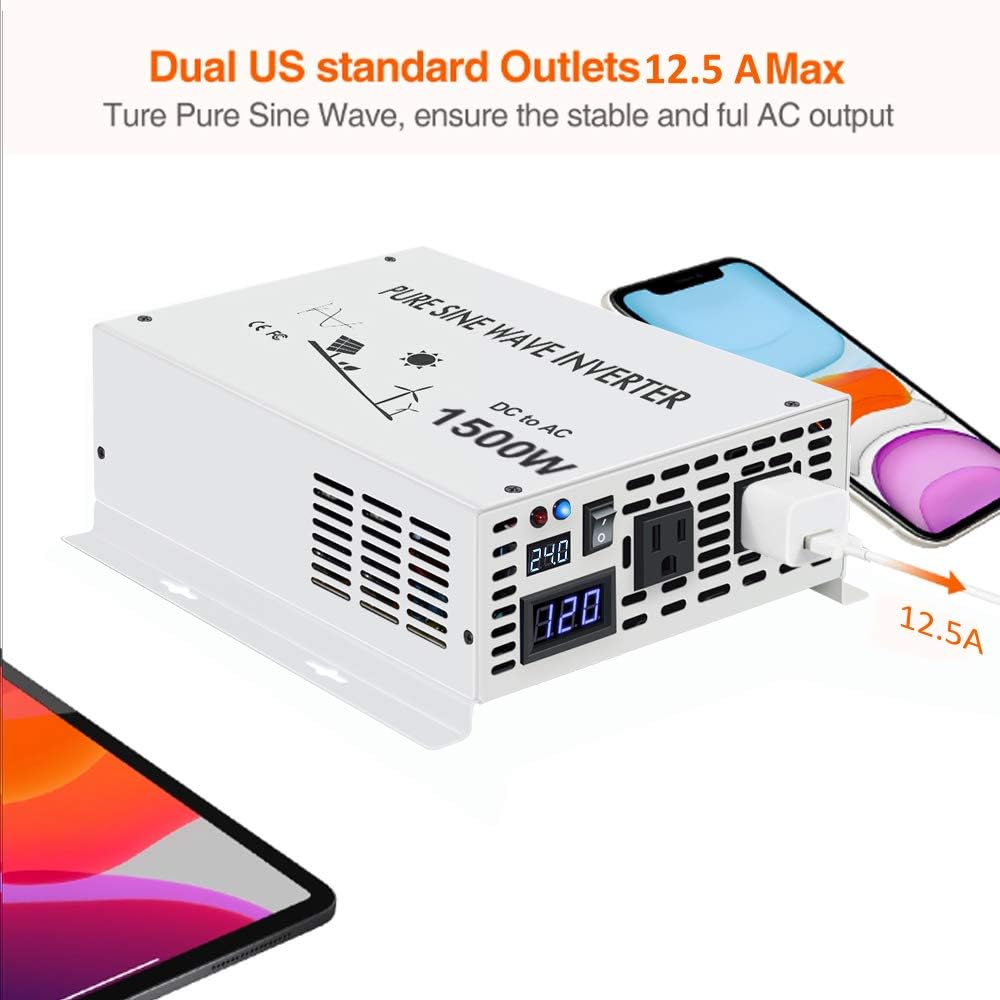 WZRELB 150024 RBP150024W, 1500W 24V, White