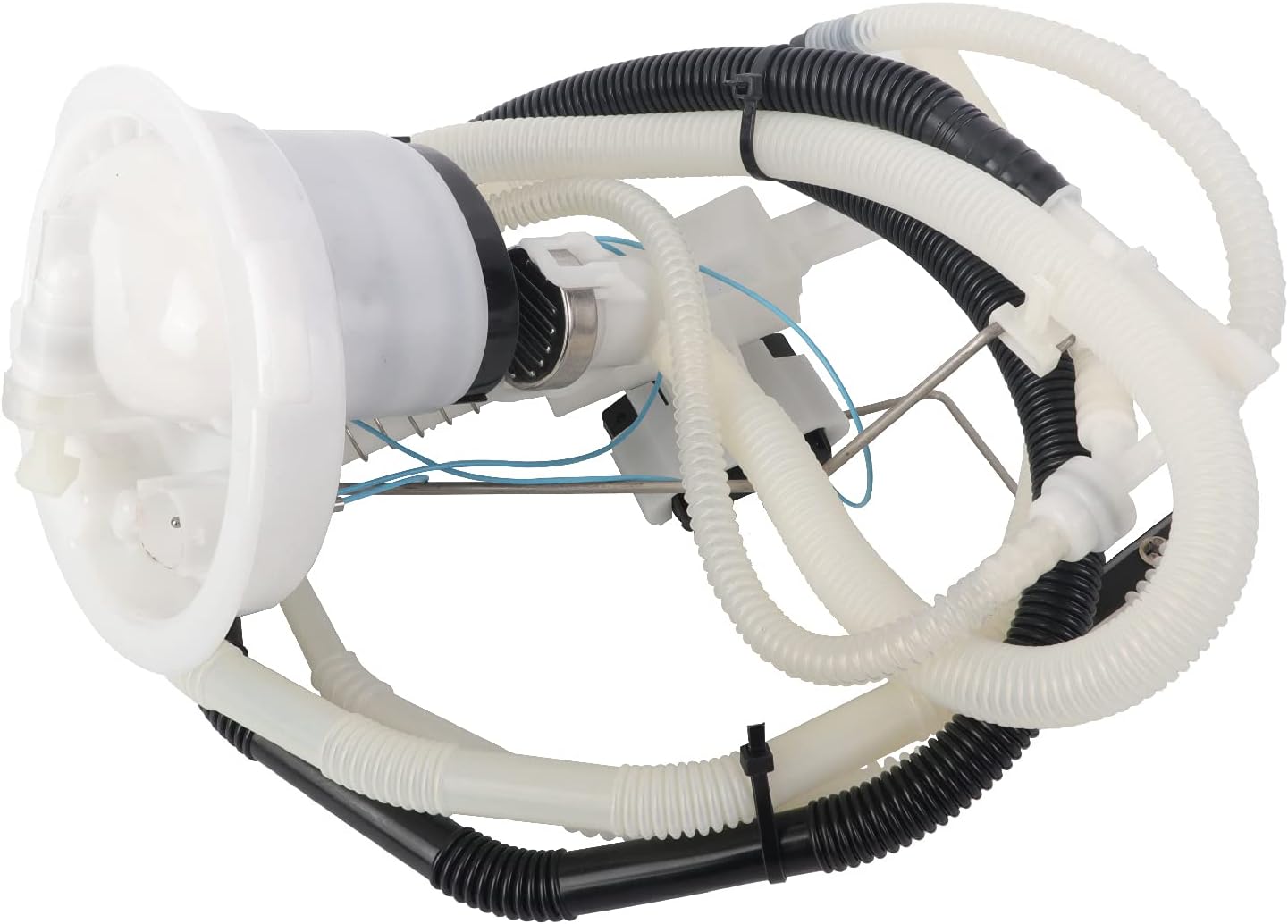 Duolctrams 16117163295 Fuel Filter with Pressure Regulator & Fuel Level Sending Unit For BMW 3 Series Fuel Pump Sender Assembly Pack of 2