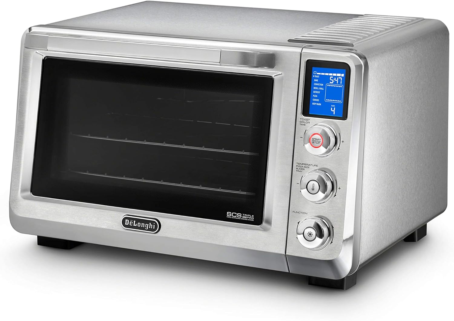 De'Longhi DeLonghi EO241250M Livenza Digital Stainless Steel Countertop Oven, 24L