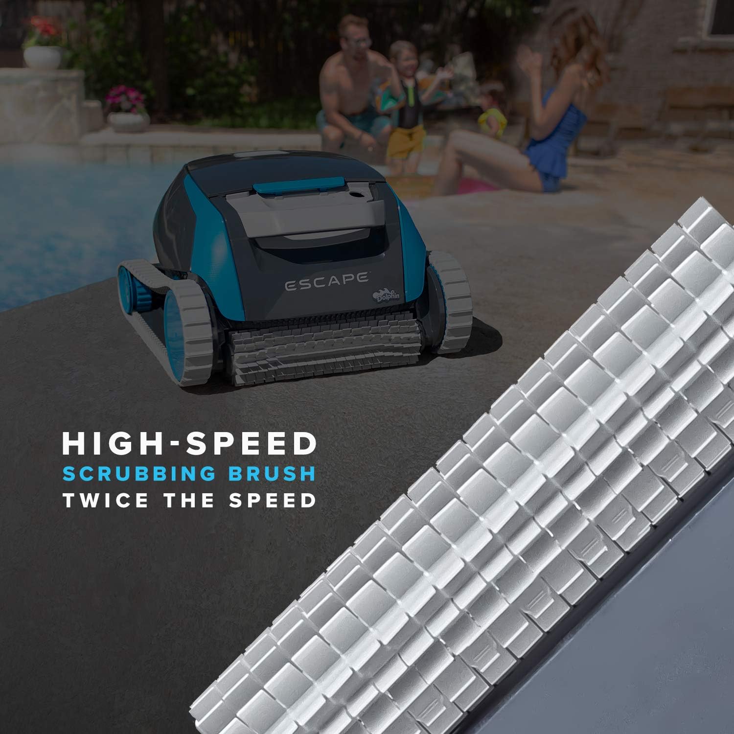 Dolphin Escape Robotic Above Ground Pool Cleaner