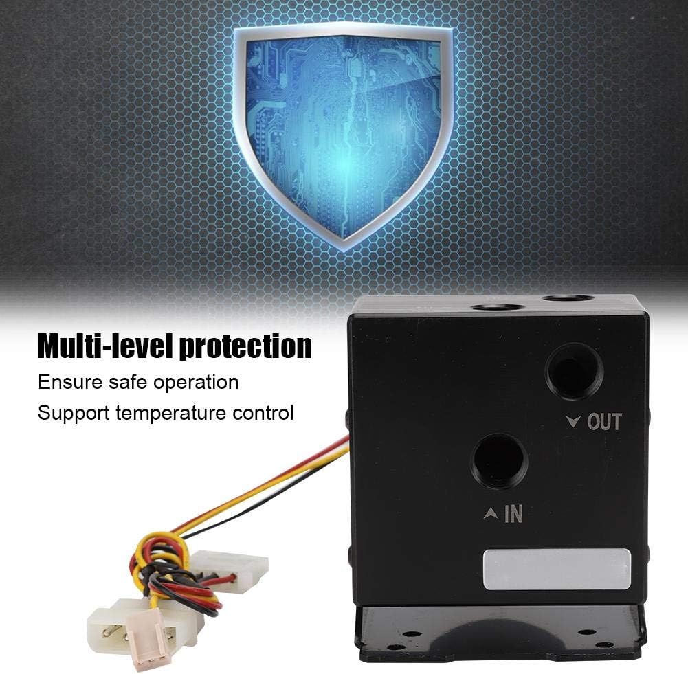 V BESTLIFE Computer Water Cooling Pump, DC 12V 1.8A Integrated PC Water Pump with Bracket for 1200L / H Flow