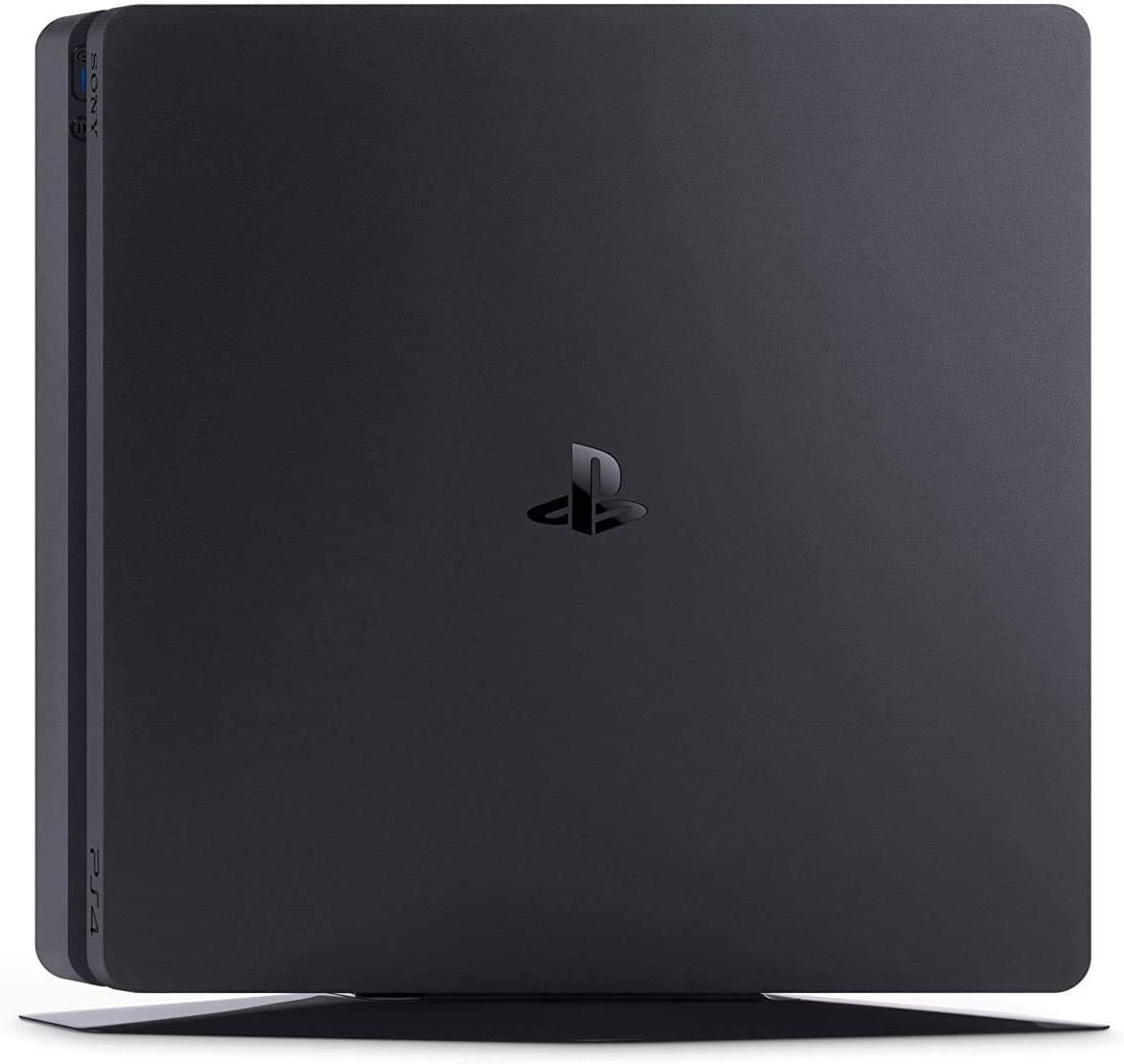 PlayStation 4 Slim Seyted Upgraded 1TB SSD Gaming Console with Wireless Controller, Jet Black