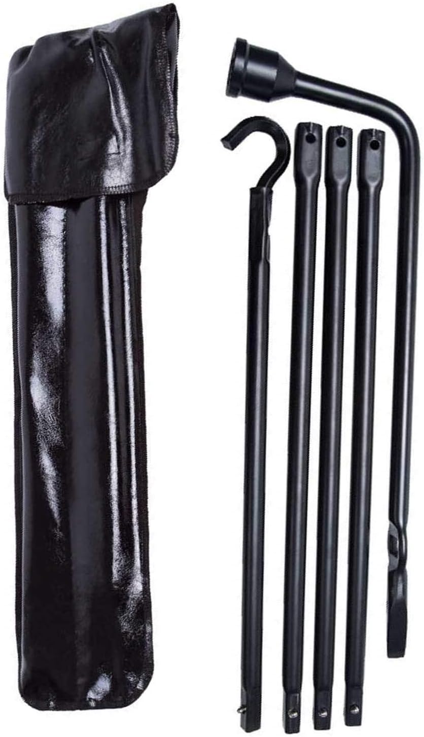 Spare Tire Tool OEM for Dodge Ram 1500 2002 to 2015 and 2 Ton Scissor Jack Wheel Tools Set 3-Y Guarantee) Pack of 2