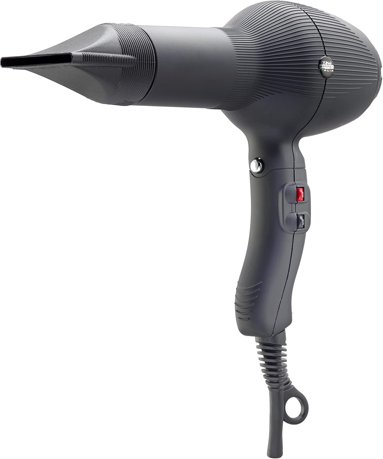 GAMMA+ Absolute Power Professional Tourmaline Ionic Unisex Hair Dryer with 2 Concentrator Nozzles