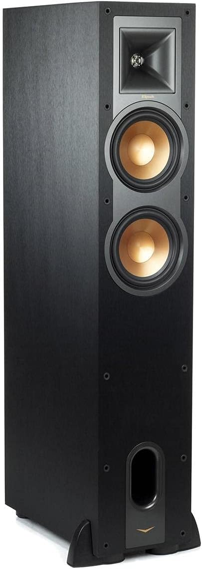 Klipsch Reference R-26FA Dolby Atmos Floorstanding Speakers, Black, Pair