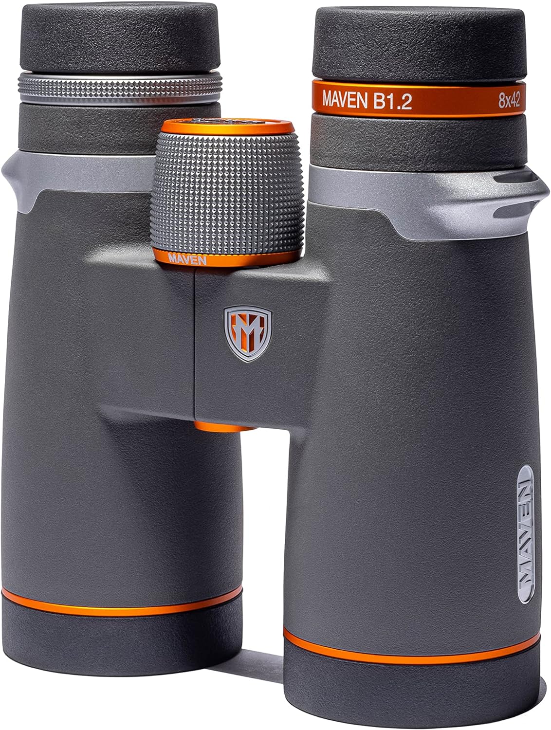 Maven B1.2 42mm ED Binoculars (10X42, Black/Gray)