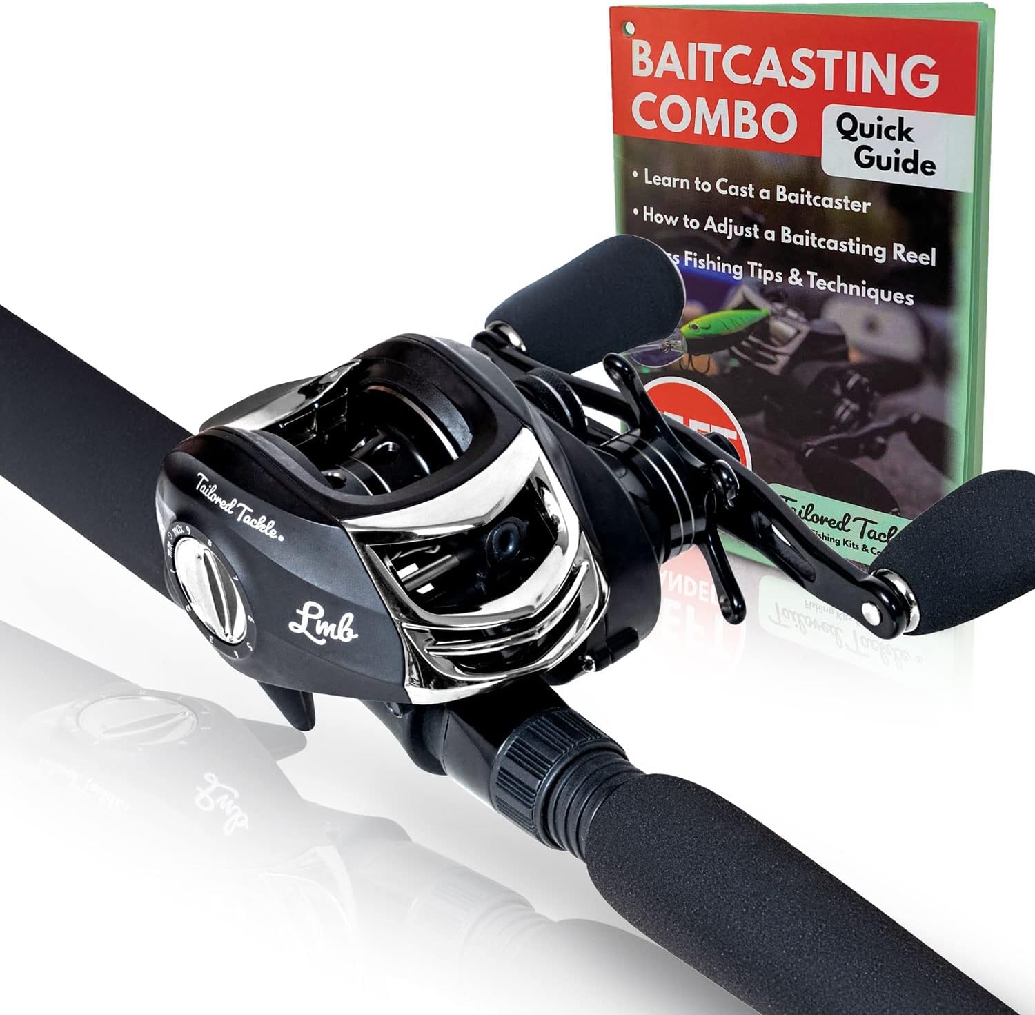 Tailored Tackle Fishing Rods Reels | Multispecies Spinning Combo | Baitcating Rod Reel Right Left Handed | Heavy Surfcasting Power | Fast Action with Saltwater Resistant Guides