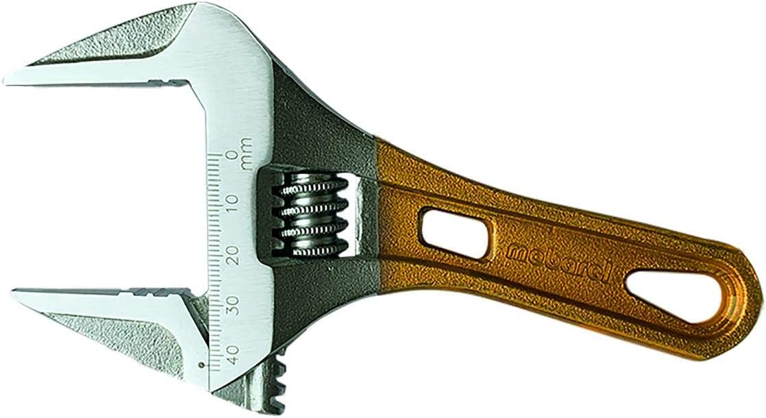 mobarel - Stubby & Ultra Thin Plumbing Adjustable Wrench with a 53mm (2-1/8