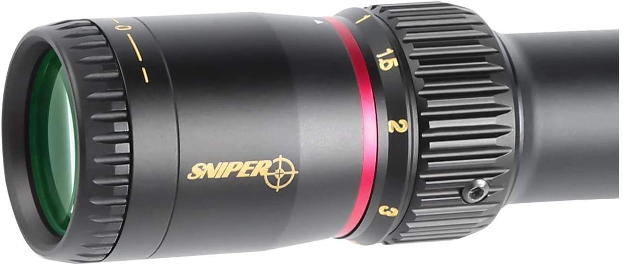 Red/Green Illuminated BDC Reticle 30mm Tube Rifle Scope VT 1-5X24 First Focal Plane Scope