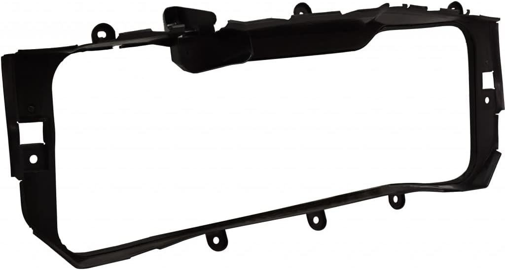 For Chevy Silverado 1500 2016 2017 2018 Grille Support | Textured Black