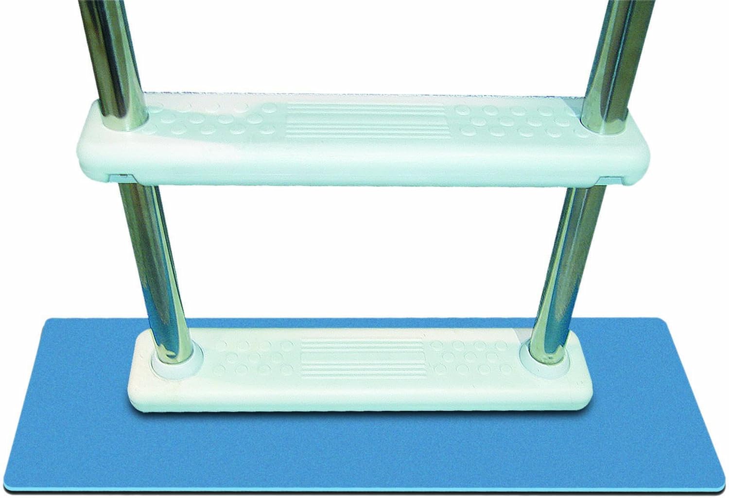 Swimline HYDROTOOLS Step & Ladder Entry Exit Systems with Handrails for Above Ground Pools & Spas | Adjustable for Pools Up to 54 Inch Height | Extra Large Non Slip Treads | Premium Resin Series