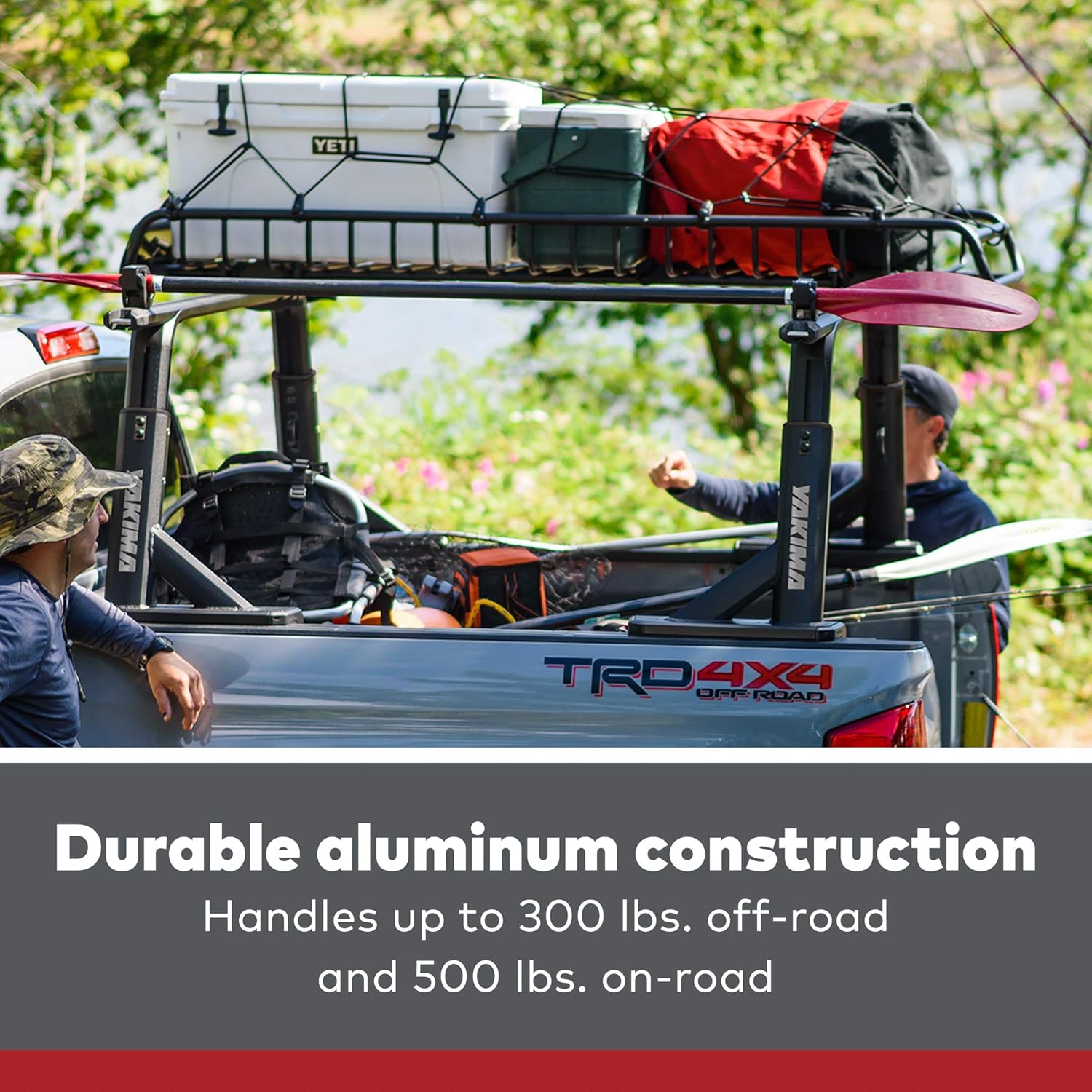 YAKIMA, Overhaul HD, Adjustable-Height Heavy Duty Truck Bed Rack