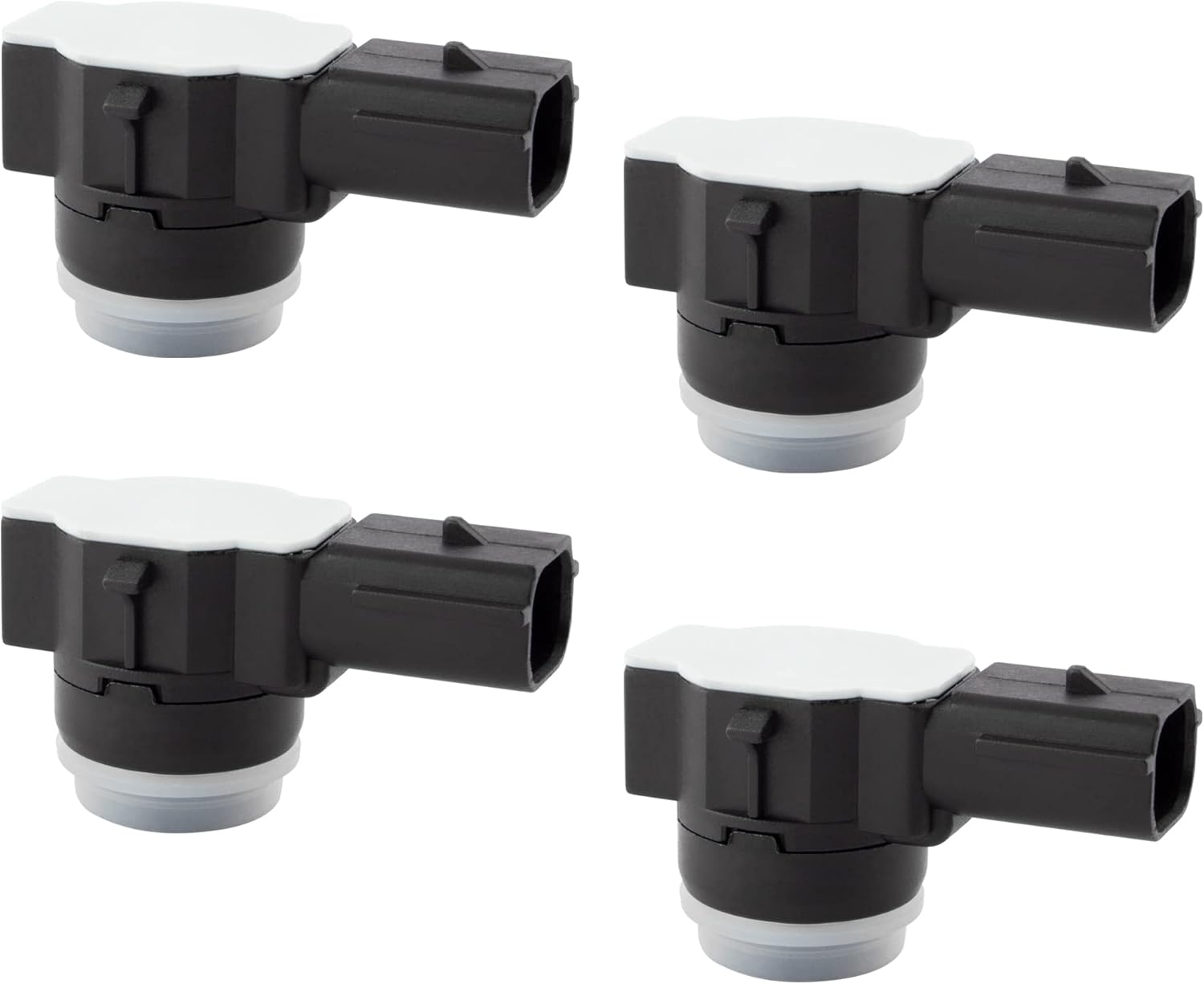BOXI 4pcs PDC Parking Assist Sensor Reverse Backup Parking Sensor fit for Buick/Cadillac/Chevy/GMC Vehicles - Escalade Silverado Sonic Suburban Tahoe Yukon XL Sierra (52050134 23428268) Pack of 2