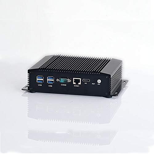 Whiskey Lake I5 8265U Industrial Firewall Micro Appliance, Router PC, Fanless PC with 4G RAM 128G SSD, AES-NI, 6 RJ45 Port, HDMI USB3.0 COM,Compatible with pfsense OPNsense LEDE ESXI Openwrt