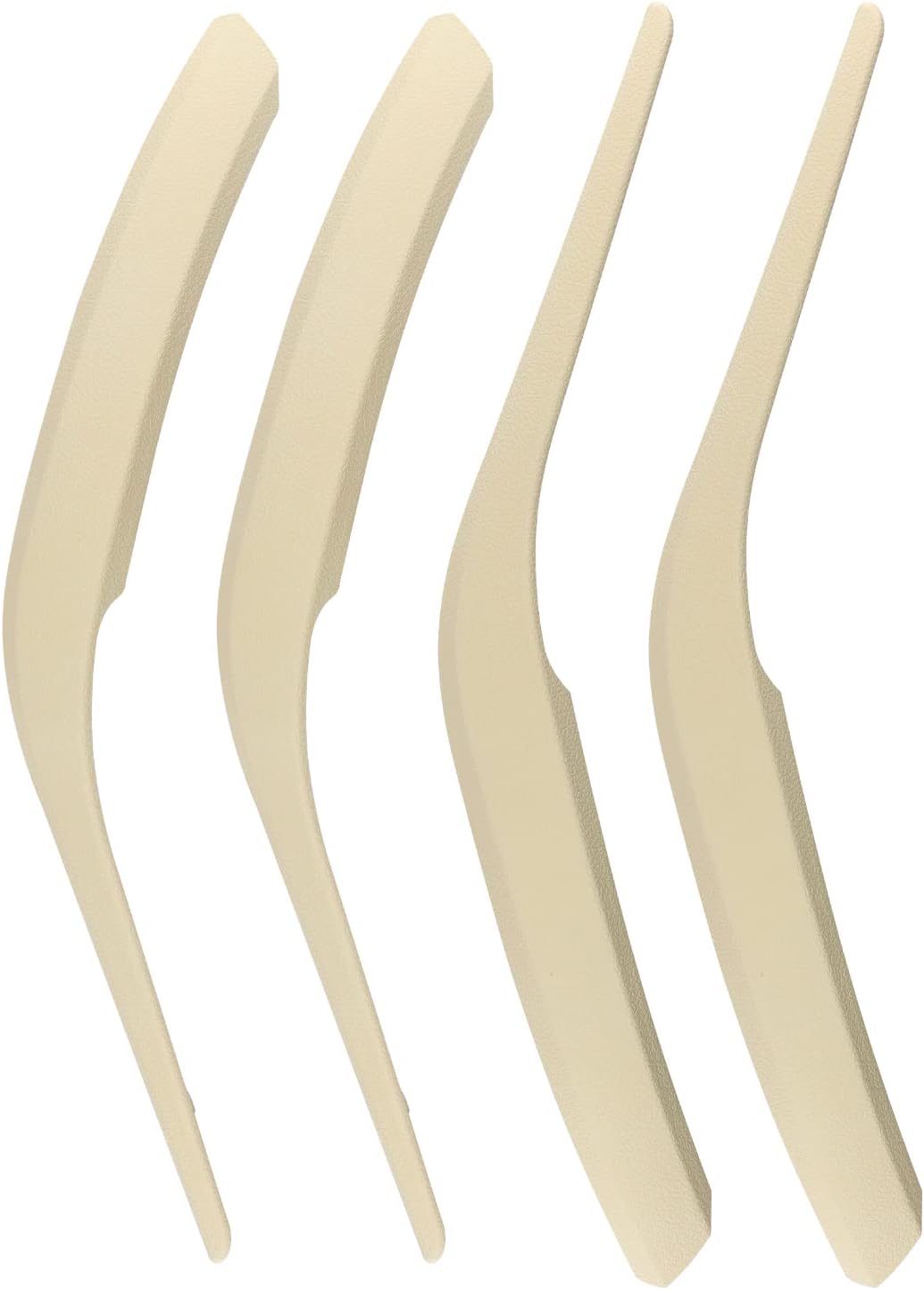 FEXON Door Handle Cover Compatible with BMW X1 E84 2008-2015, Inner Door Grab Handle Cover Door Armrest Bracket Replaces 51412991777 51412991778 (Black) Pack of 2