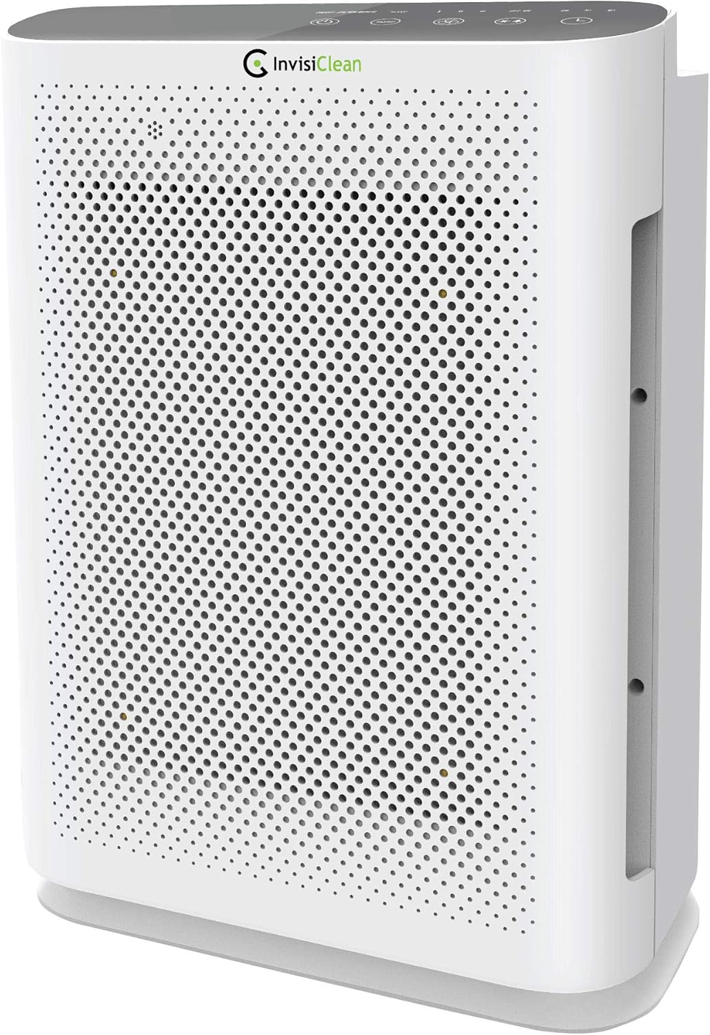 InvisiClean Aura II Air Purifier - 4-in-1 H13 True HEPA, Ionizer, Carbon + UV Light - Air Purifier for Allergies & Pets, Viruses, Bacteria, Home, Large Rooms, Dust, Mold, Allergens, Odor Elimination