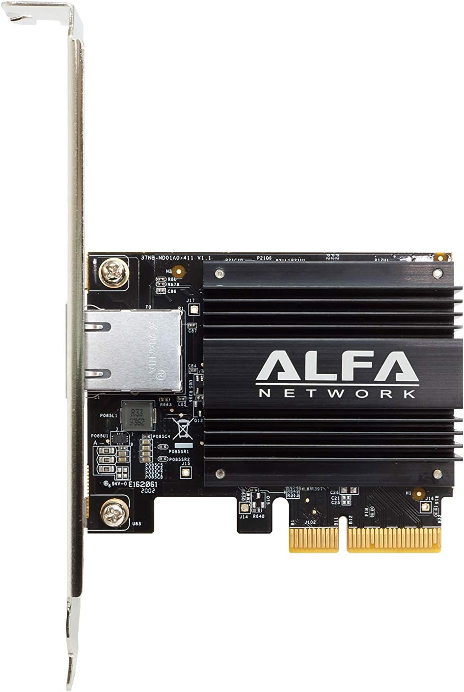 ALFA 5-Speed 10GbE PCIe Network Adapter Card Based on Aquantia™ AQC107 chipset, APCIE-10GA