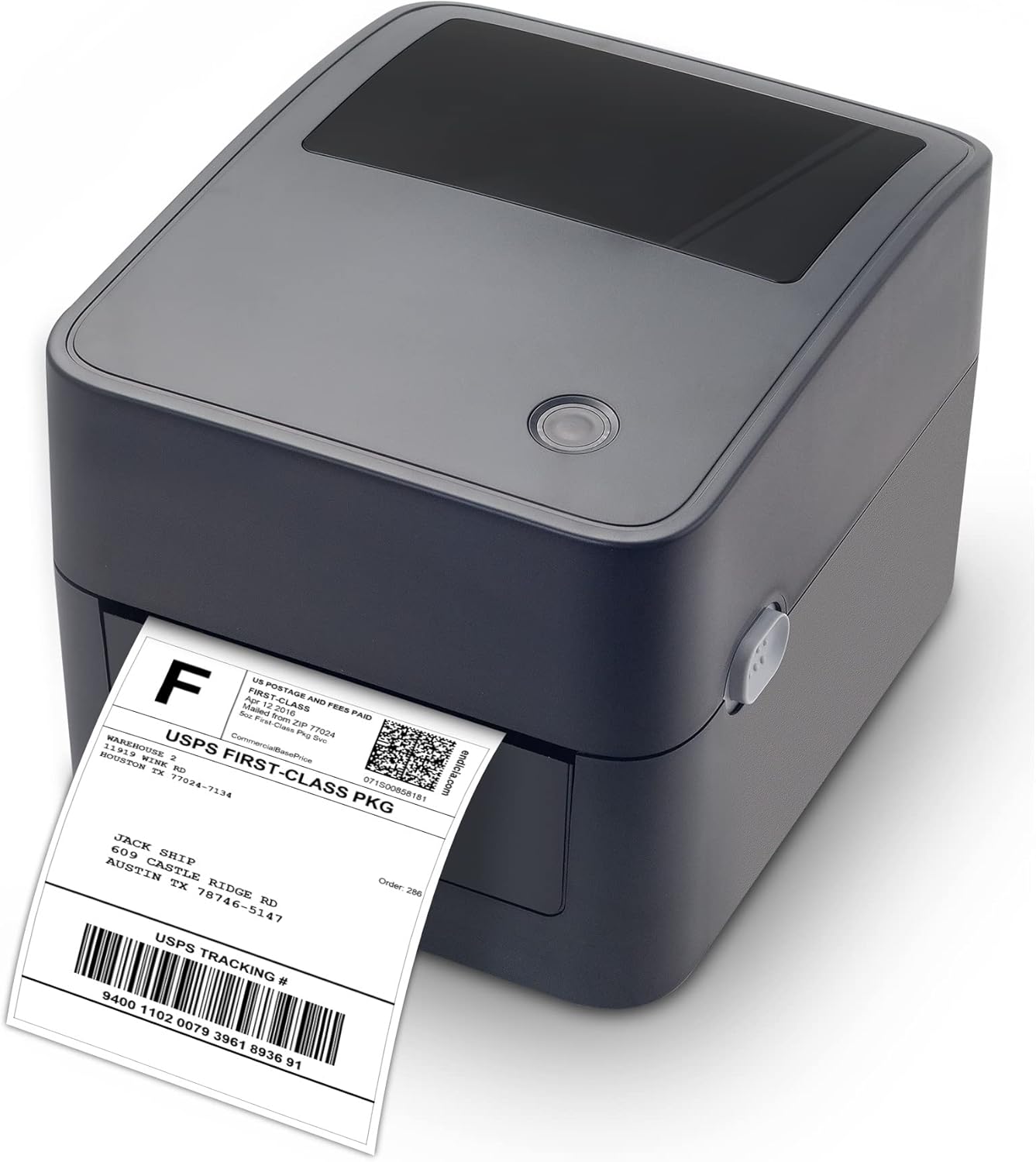 Luxsea Thermal Label Printer, 152mm/s USB Thermal Shipping Label Printer, 4x6 Label Printer, Barcode Printer Compatible with Amazon, Ebay, UPS, USPS, FedEx, Shopify & Etsy, Support Multiple Systems