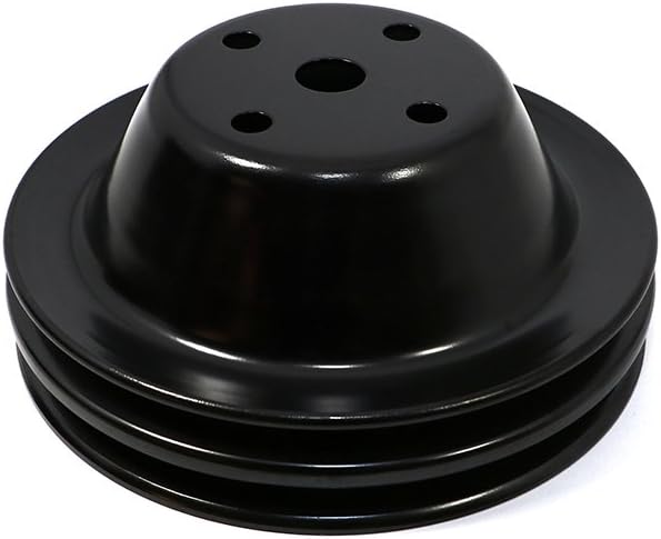 Assault Racing Products A9605 Small Block Chevy Chrome 2 Groove Water Pump Pulley 6.3