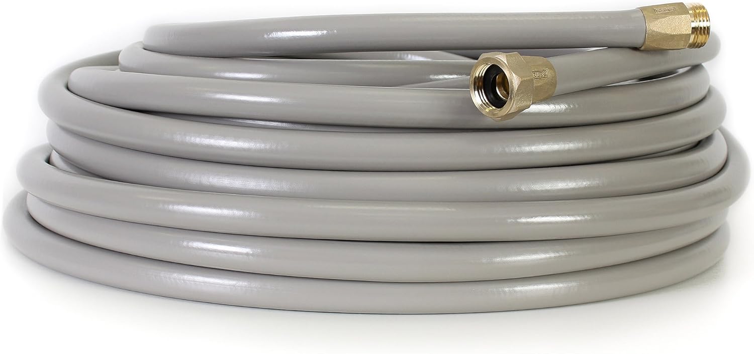 ELEY Garden Hose – 100 ft. Drinking Water Safe, Heavy Duty Polyurethane Hose, Lightweight, 5/8 in x 100 ft., Perfect for Home and Commercial Applications