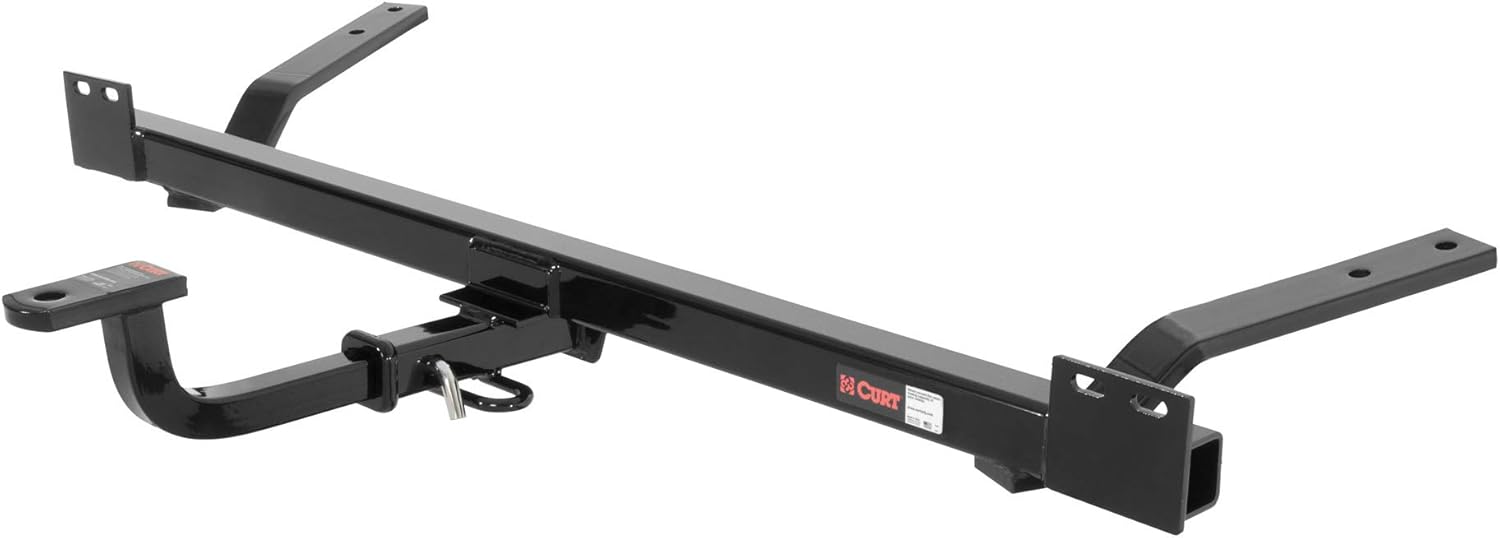 CURT 120413 Class 2 Trailer Hitch with Ball Mount, 1-1/4-Inch Receiver, Concealed Body, Compatible with Select Buick, Chevrolet, Oldsmobile, Pontiac