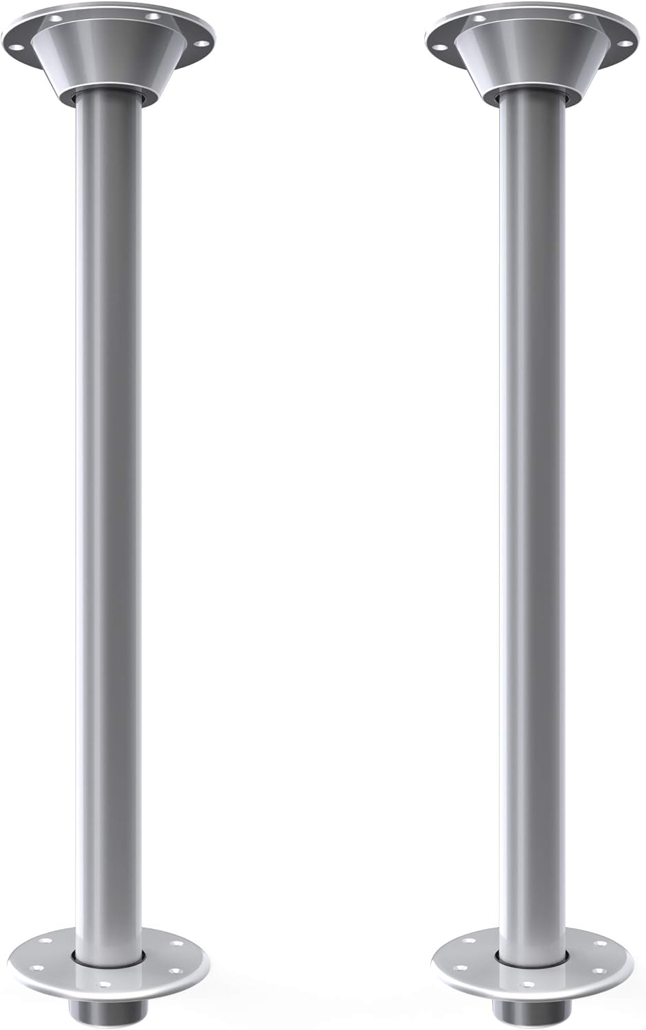 Manufacturers' Select ITC SurFit Table Leg System for RV or Boat - Recessed Mount Two Pack (Black, 29