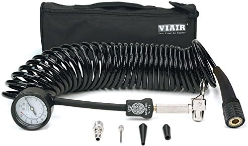 VIAIR 00027 Deflator/Inflator Black, 60 PSI Pack of 2
