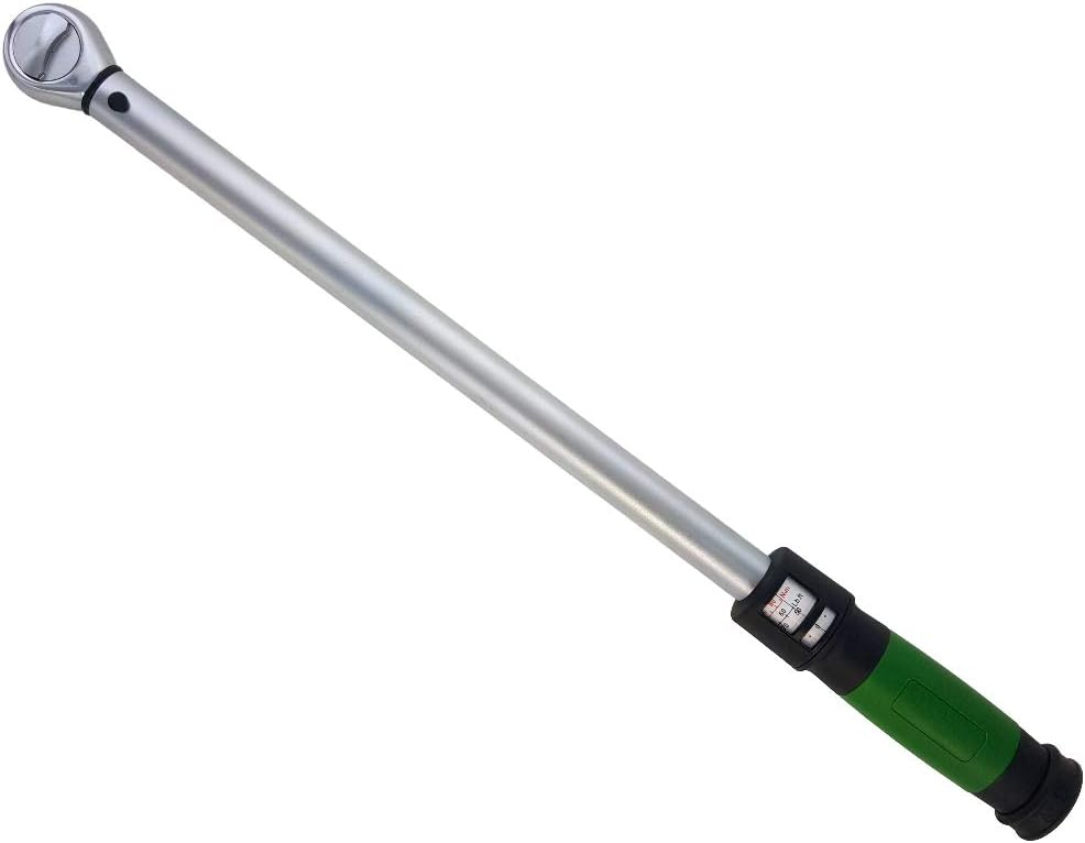 eTORK Click-Style Torque Wrench (3/8-Inch Drive) (50-250 In.-lb, 6-28 N.m) Pack of 2